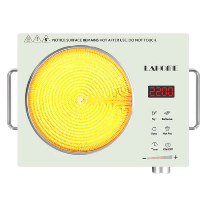 LAHOME Electric Ceramic Stove Infrared Burner Cooker Heavy Duty Original Water Proof Countert